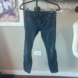 low rise stretchy skinny jeans